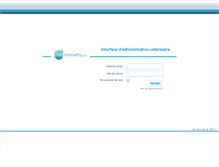 Tablet Screenshot of adminveto.chezmonveto.com